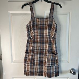 Hardly worn, American eagle plaid dress